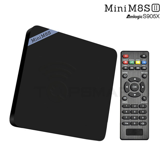 Mini M8S II 1GB+8 GB Smart TV (смарт Тв) Android приставка 