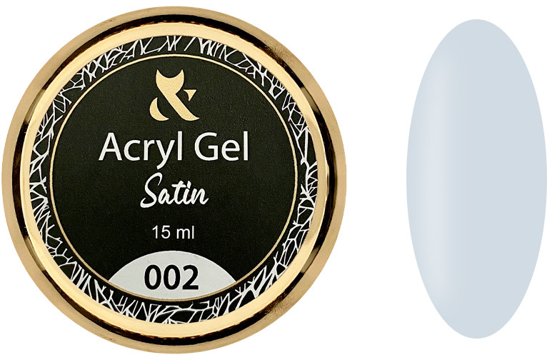 Акригель Acryl gel Satin No002 FOX, 15 мл