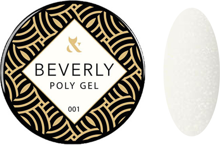 Полігель Poly gel Beverly No001 F.O.X, 15 мл
