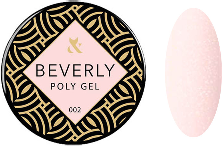 Полігель Poly gel Beverly No002 F.O.X, 15 мл