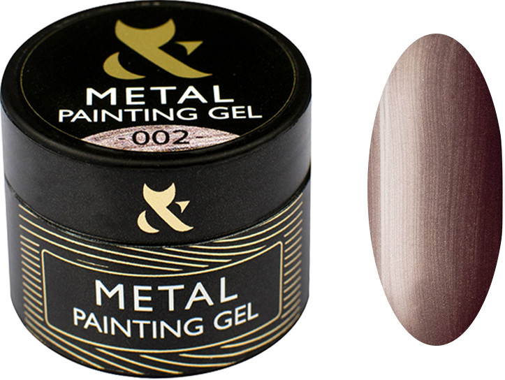 Гель-фарба Metal painting gel No002 F.O.X, 5 мл