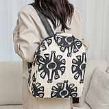 Рюкзак дівчина Нейлонова тканина Модний новий фасон Міський рюкзак шкільної сумки для покупок гурт, фото 3