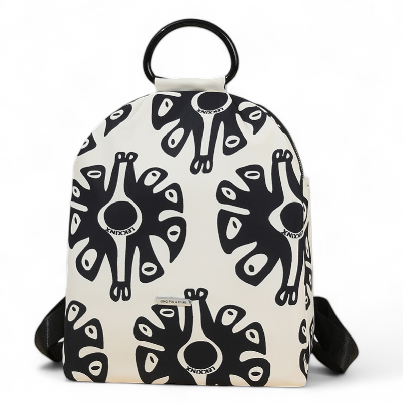 Рюкзак дівчина Нейлонова тканина Модний новий фасон Міський рюкзак шкільної сумки для покупок гурт, фото 1