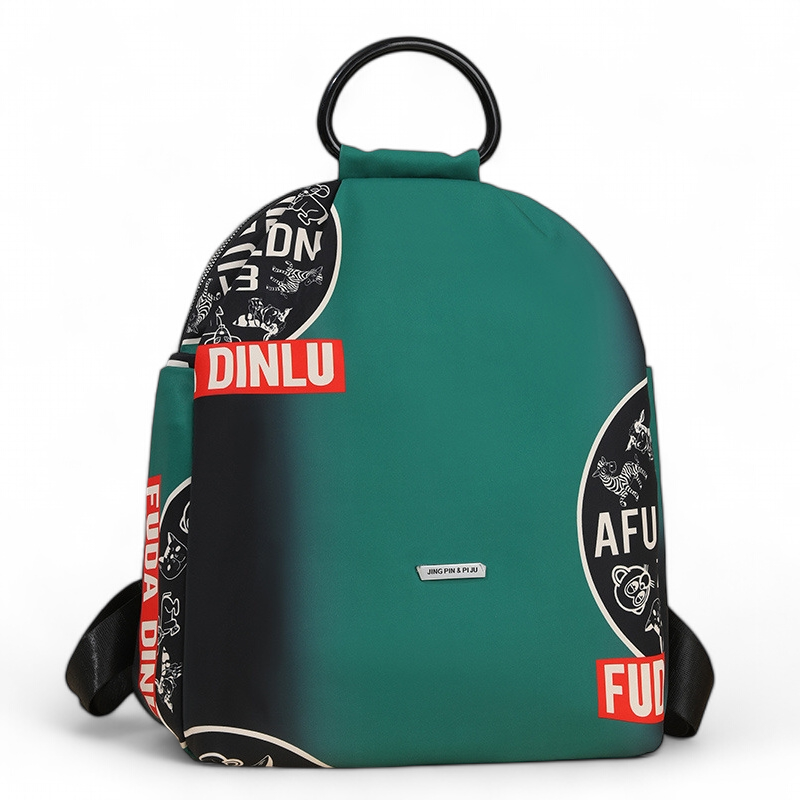 Рюкзак дівчина Нейлонова тканина Модний новий фасон Міський рюкзак шкільної сумки для покупок гурт, фото 1