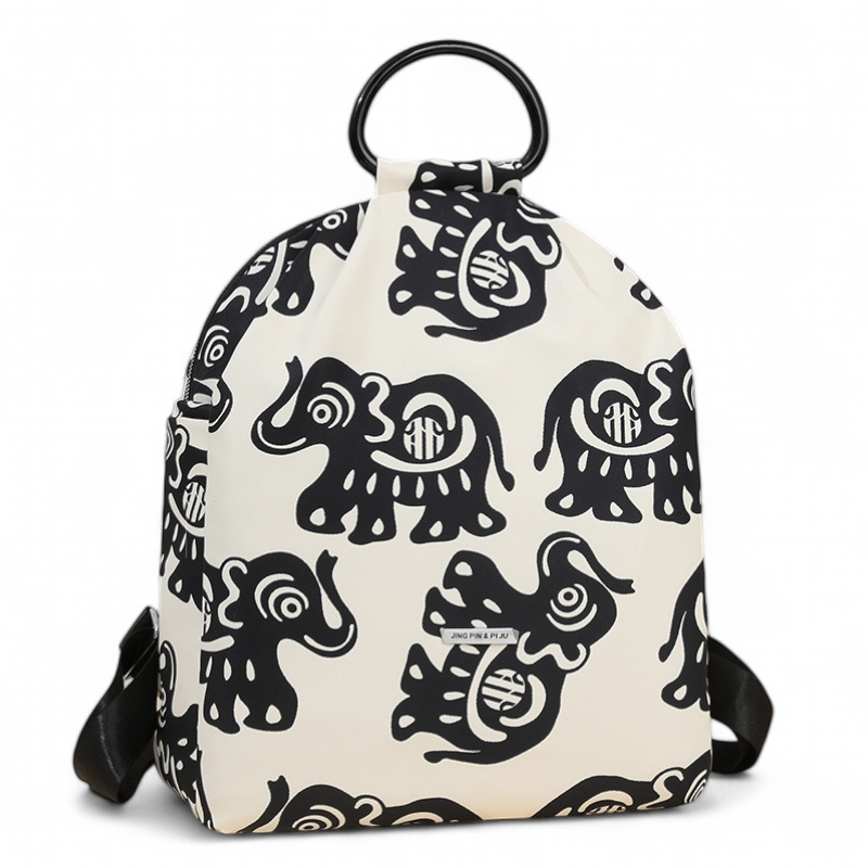 Рюкзак дівчина Нейлонова тканина Модний новий фасон Міський рюкзак шкільної сумки для покупок гурт, фото 1