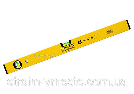Рівень STABILA Type 70 60 см точний рівень для будівельних робіт з двома капсулами 0,50 mm/m