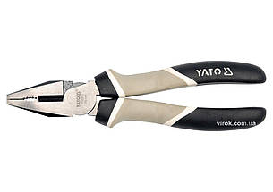 Плоскогубці комбіновані YATO : L= 200 мм [6/36]