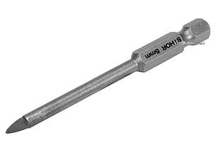 Свердло по склу і кераміці STHOR : YG6X, HEX-1/4", Ø= 5 x 70 мм [125]