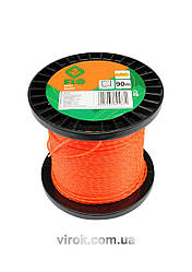 Жилка для тримера квадрат кручений FLO : 2 мм х 90 м (бобіна) [10/20]