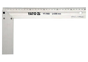 Кутник столярний алюмінієвий YATO : l= 350 мм [6/36]