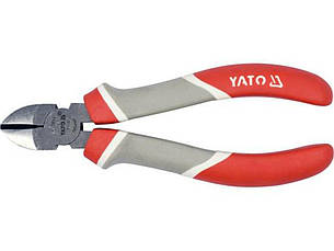 Кусачки діагональні універсальні YATO : L= 180 мм, CrV [6/60]