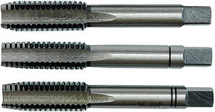 Мітчик VOREL М20 х 2.5 мм, l= 95 мм, набір 3 шт [20]