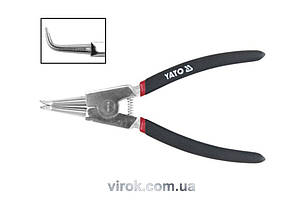 Знімач стопорних кілець YATO загн. (розжим) l=150мм [6/120]