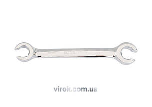 Ключ накидний YATO : Відкритий, М= 22х24 мм, L= 250 мм [10/50/100]