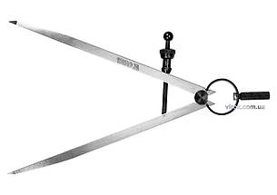 Циркуль розмічальний YATO : L= 200 мм, з гвинтовим фіксатором [50]