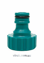 Адаптер внутрішній FLO для крана 3/4" /ABS/ (БЛІСТЕР) [24/288]