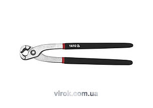 Кліщі для скрутки YATO нікельовані l=250мм [6/36]