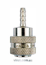 Швидкоз'єднуваний наконечник YATO до шлангу Ø= 1/2"  [20/120]