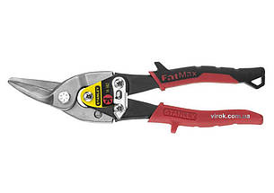 Ножиці по листовому металу STANLEY "FatMax" : L= 250 мм, ліві