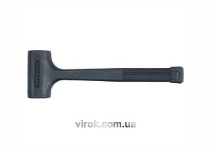 Молоток безінерційний YATO cуцільний, Ø= 44.5 мм, m= 740 г, l= 300 мм [4/24]