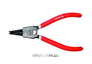 Знімач стопорних кілець YATO загн. (розжим) l=180мм [6/24]