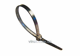 Хомут стяжний нейлоновий UV чорний 200х2,5 100 шт.  [250]