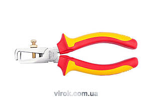 Щипці для зняття ізоляції YATO : L= 160 мм, до 1000V [6/36]