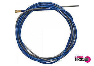 Спіраль подаюча синя ABICOR BINZEL : 1.5 x 4.5 x 340 мм, для дроту 0.8 - 1.0 мм