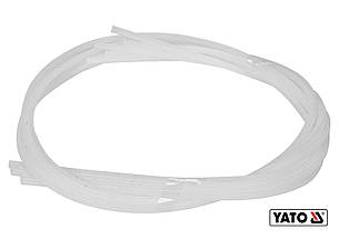 Стержні поліпропіленові для зварювання/пайки пластику YATO: 2.5x 5мм, L=1 м, при t= 300°C, 5 шт [30]