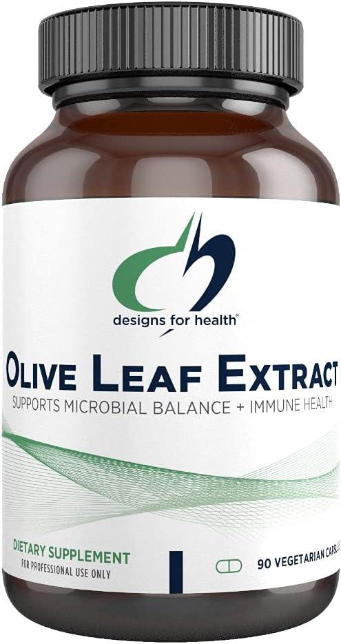 Designs for Health Olive Leaf Extract / Екстракт листя оливи 90 капсул