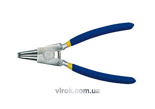 Знімач стопорних кілець VOREL вигнутий, L= 180 мм (Розжим) [6/60]