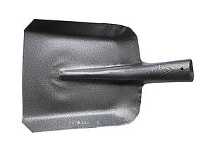 Лопата совкова без ручки сталева для роботи з сипкими матеріалами в господарстві та будівництві