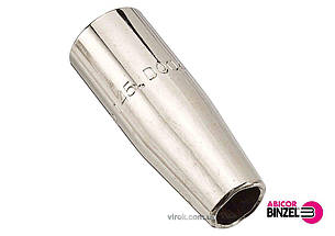 Сопло конічне ABICOR BINZEL : Ø12 x Ø20 мм, L= 54 мм, для пальників ABIMIG