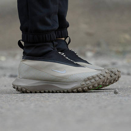 Зимові Чоловічі Кросівки Nike ACG Mountain Fly Gore-Tex Beige / Найк АСГ Маунтін Флай Гор Текс Бежеві, фото 1