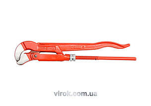 Ключ трубний з карбонової сталі VOREL 1", тип "S" [24]