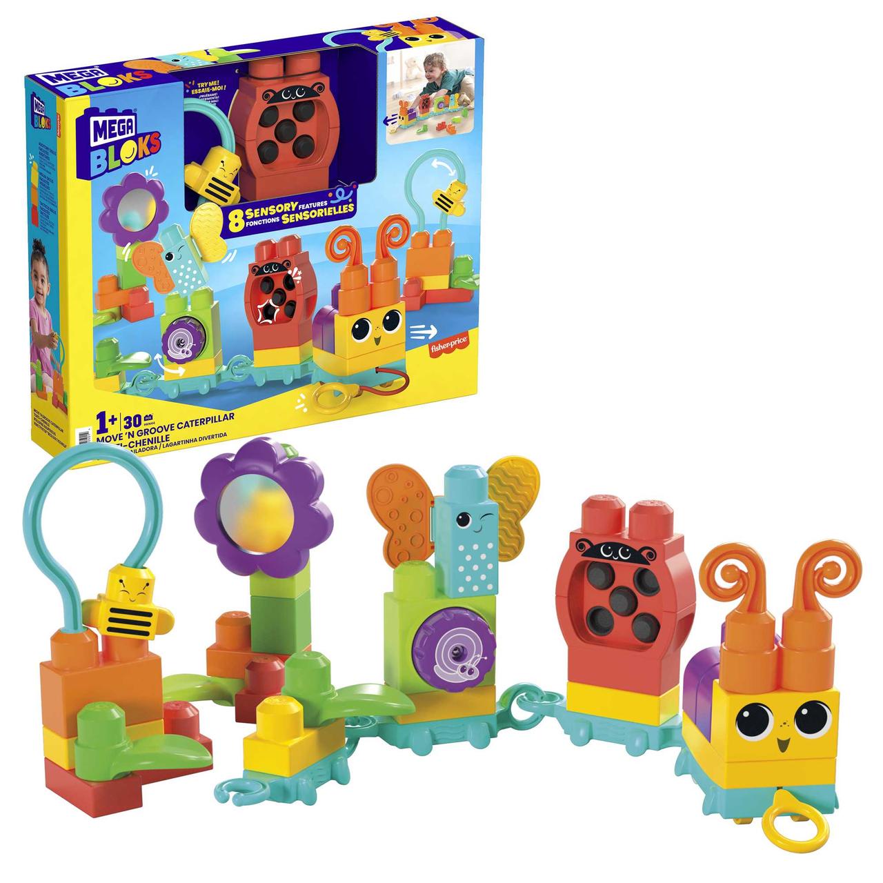 Конструктор «Гусениця» Mega Bloks