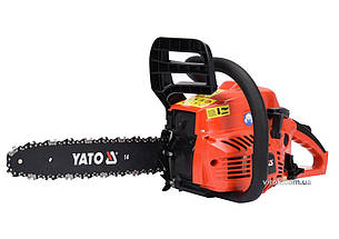 Бензопила ланцюгова YATO; 37,2 см³, 1,3 кВт, шина - 33 см [1]