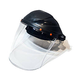 Щиток захисний з полікарбонату VIROK  для обличчя , прозорий з захистом від ультрафіолету UV 400