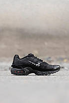 Чоловічі Кросівки Nike Air Max TN Plus Lace Toggle Black / Найк Аїр Макс ТН Плюс Лайс Тогл Рефлектив Чорні, фото 3
