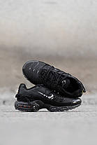 Чоловічі Кросівки Nike Air Max TN Plus Lace Toggle Black / Найк Аїр Макс ТН Плюс Лайс Тогл Рефлектив Чорні, фото 4