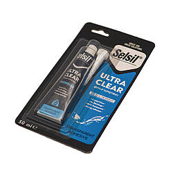 Герметик гібридний (монтажний клей) SELSIL прозорий V= 50 мл. [12] DW