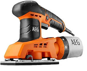 Шліфмашина вібраційна мережева AEG: 250 Вт, платформа- 90 x 187 мм, 6000- 12000 колив/хв DW
