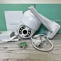 Уличная Wi-Fi камера A8, PTZ купольная камера для наружного видеонаблюдения, приложение ICSEE, HD качество