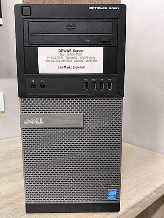 Б/в Комп'ютер Dell OptiPlex 9020 MT| Core i7-4770| 16 GB RAM| 500 GB HDD| HD 4600, фото 1