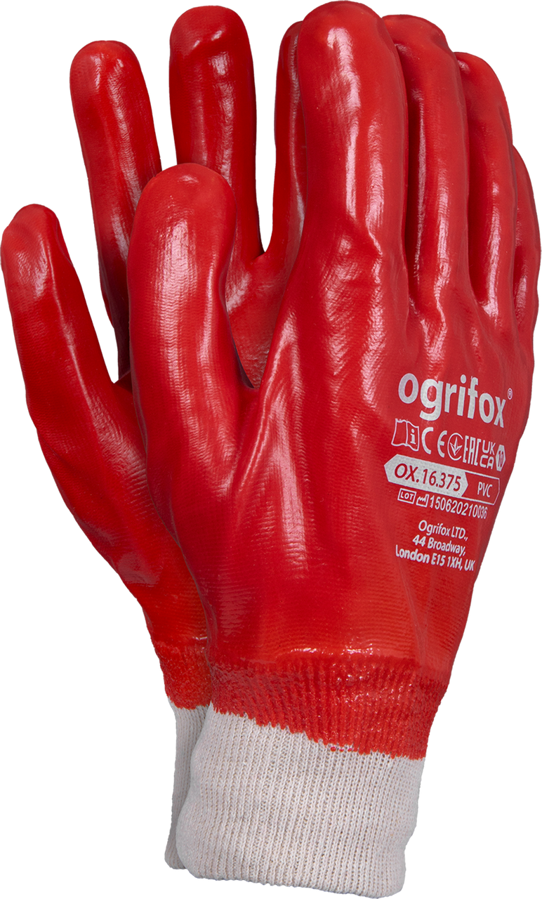 Захисні рукавички OX-PVC (12 пар)
