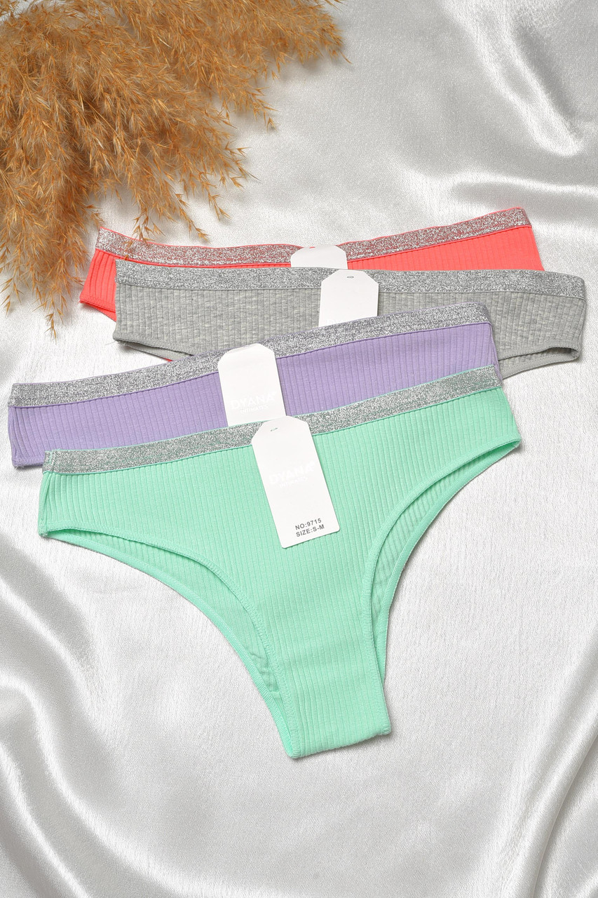 Набір трусів жіночих 4 штуки р.S/M 188676S, фото 1