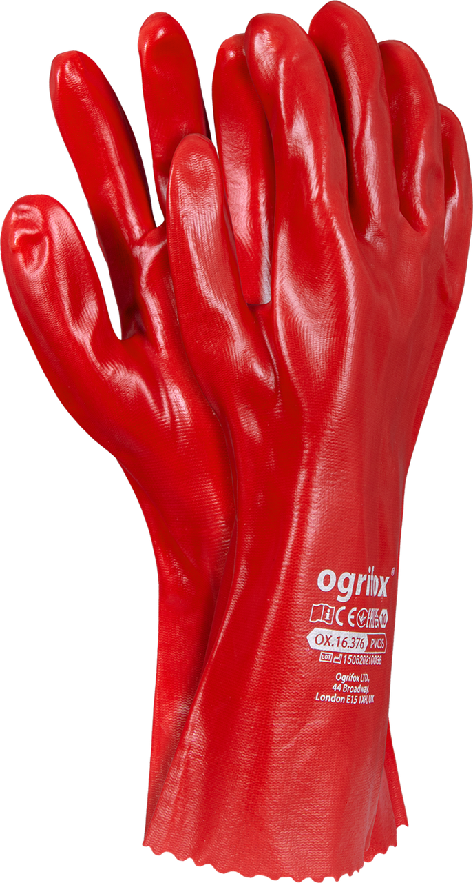 Захисні рукавички OX-PVC35 (12 пар)