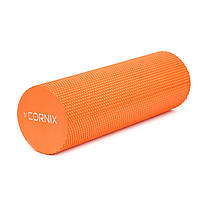 Масажний ролик Cornix EVA+ 45 x 15 см (валик, роллер) XR-0302 Orange, фото 4