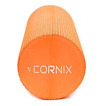 Масажний ролик Cornix EVA+ 60 x 15 см (валик, роллер) XR-0307 Orange, фото 4