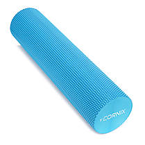 Масажний ролик Cornix EVA+ 60 x 15 см (валик, роллер) XR-0311 Blue, фото 5